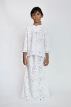 Waldorf Embroidered Kurung Kedah Kids