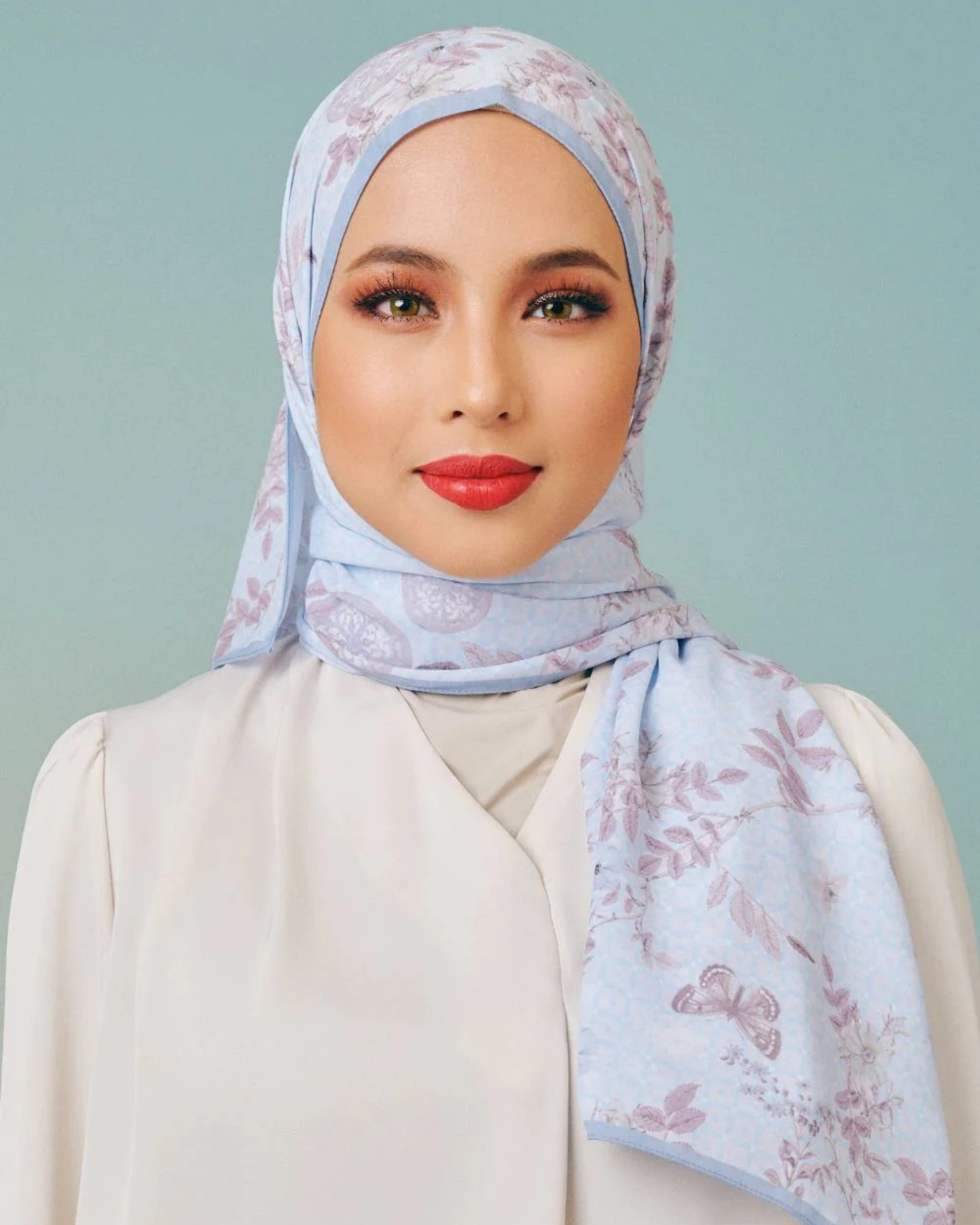 Petrascarves Oriental Collection Shawl (Blue Azure)