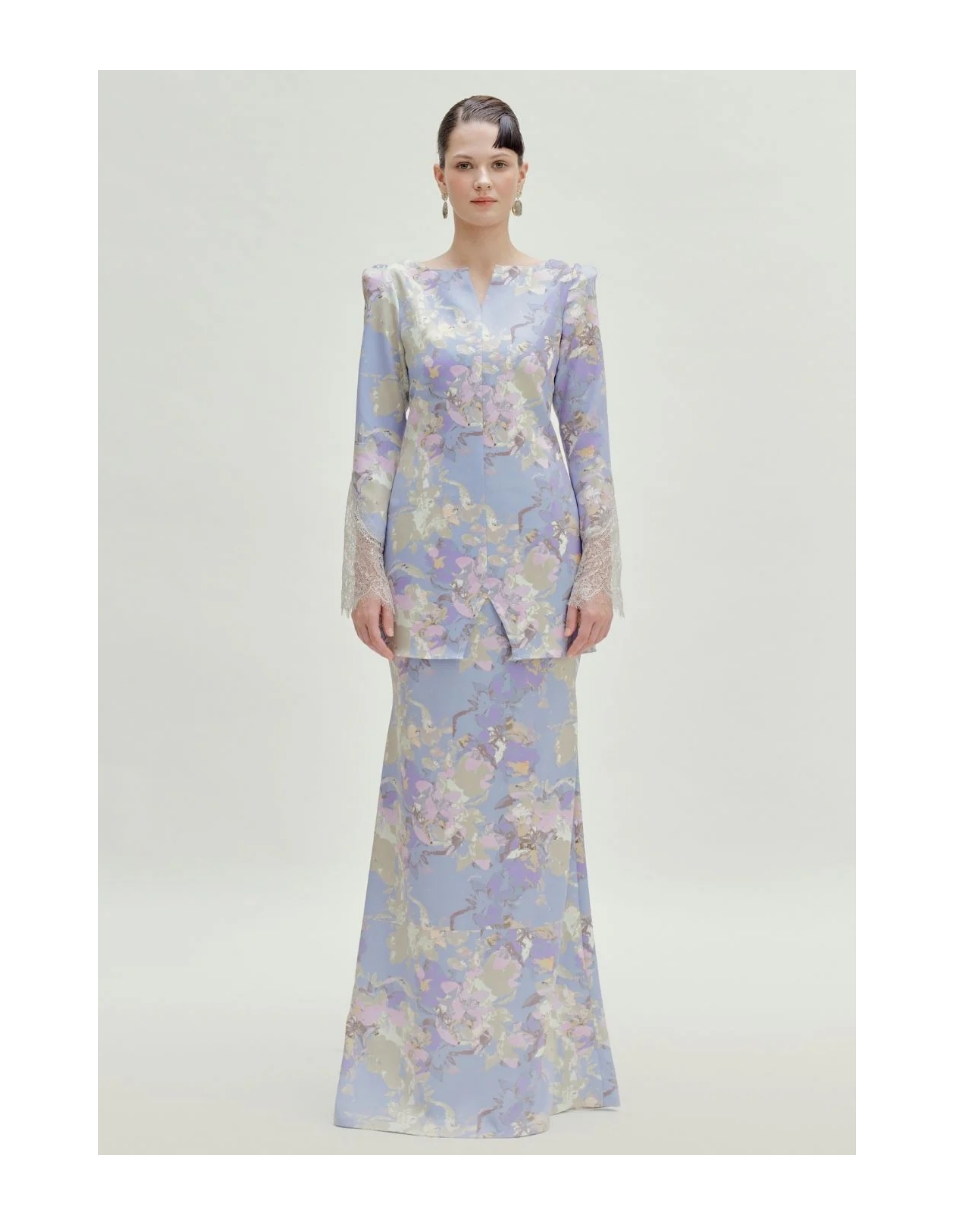 Azalea Lace Mini Kurung