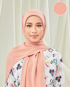 Petrascarves - Alyssa Basics Square (Coral)