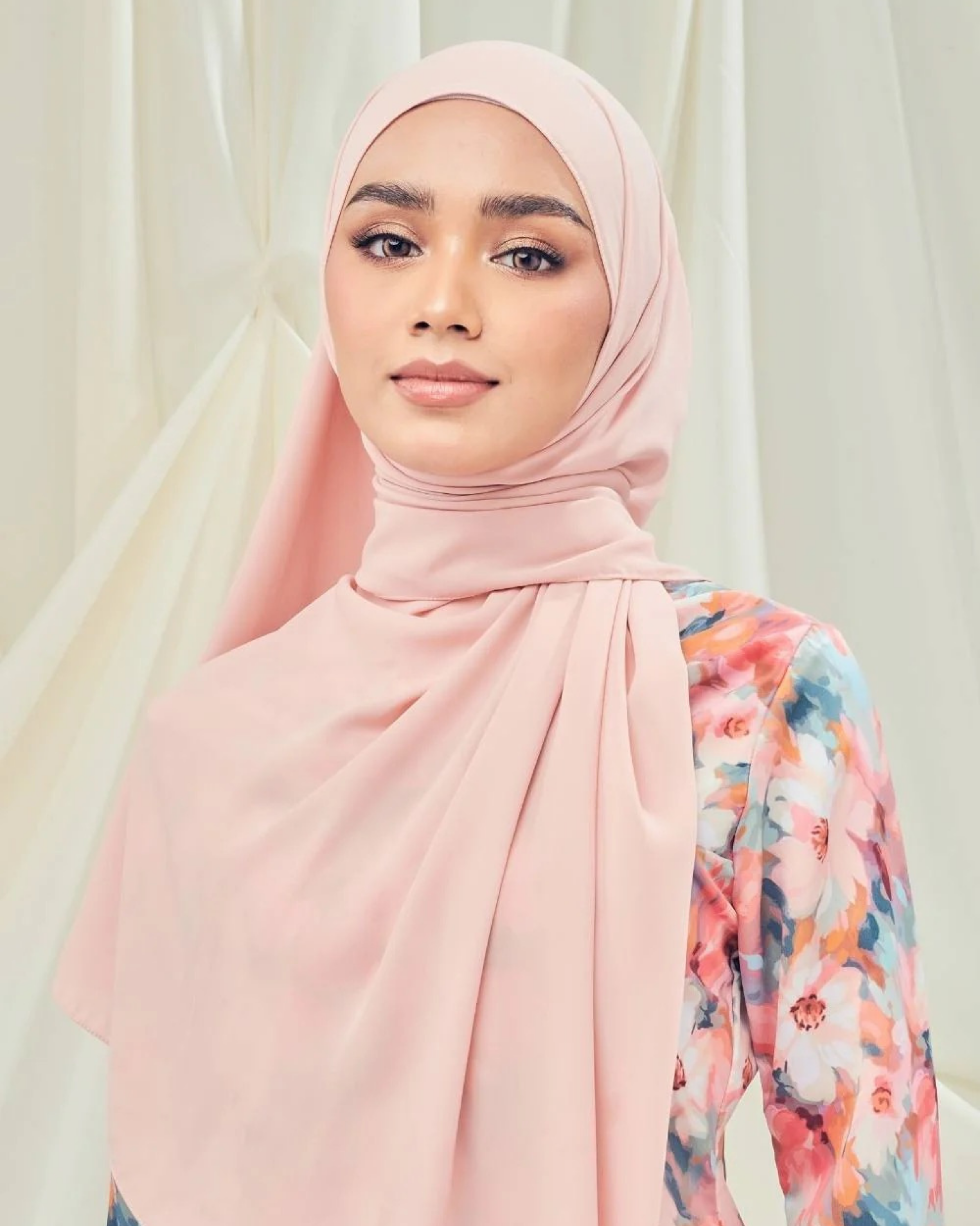 Petrascarves - Alyssa Basics Shawl (Blush Pink)