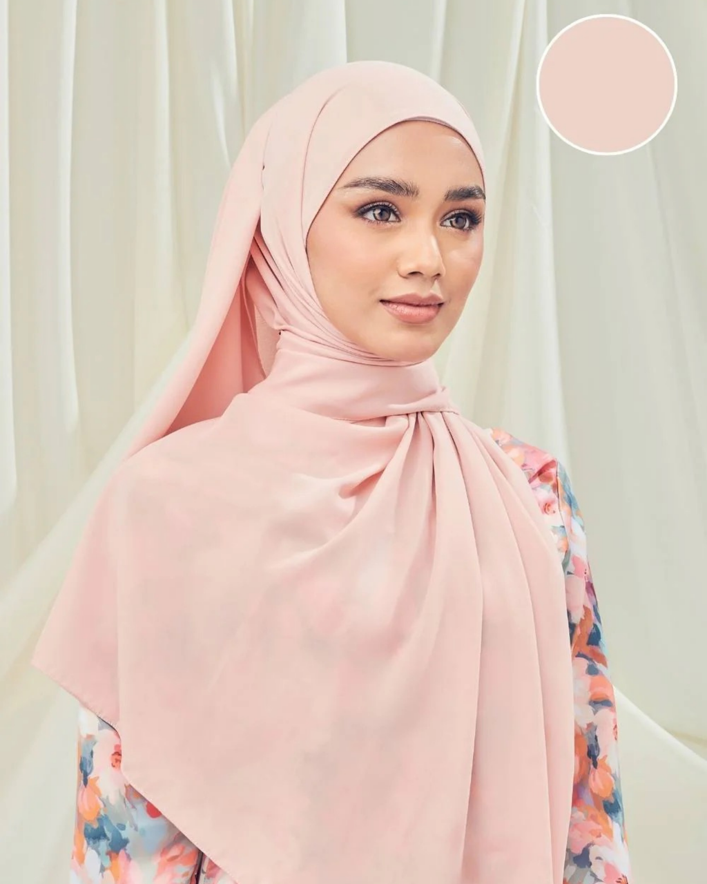 Petrascarves - Alyssa Basics Shawl (Blush Pink)