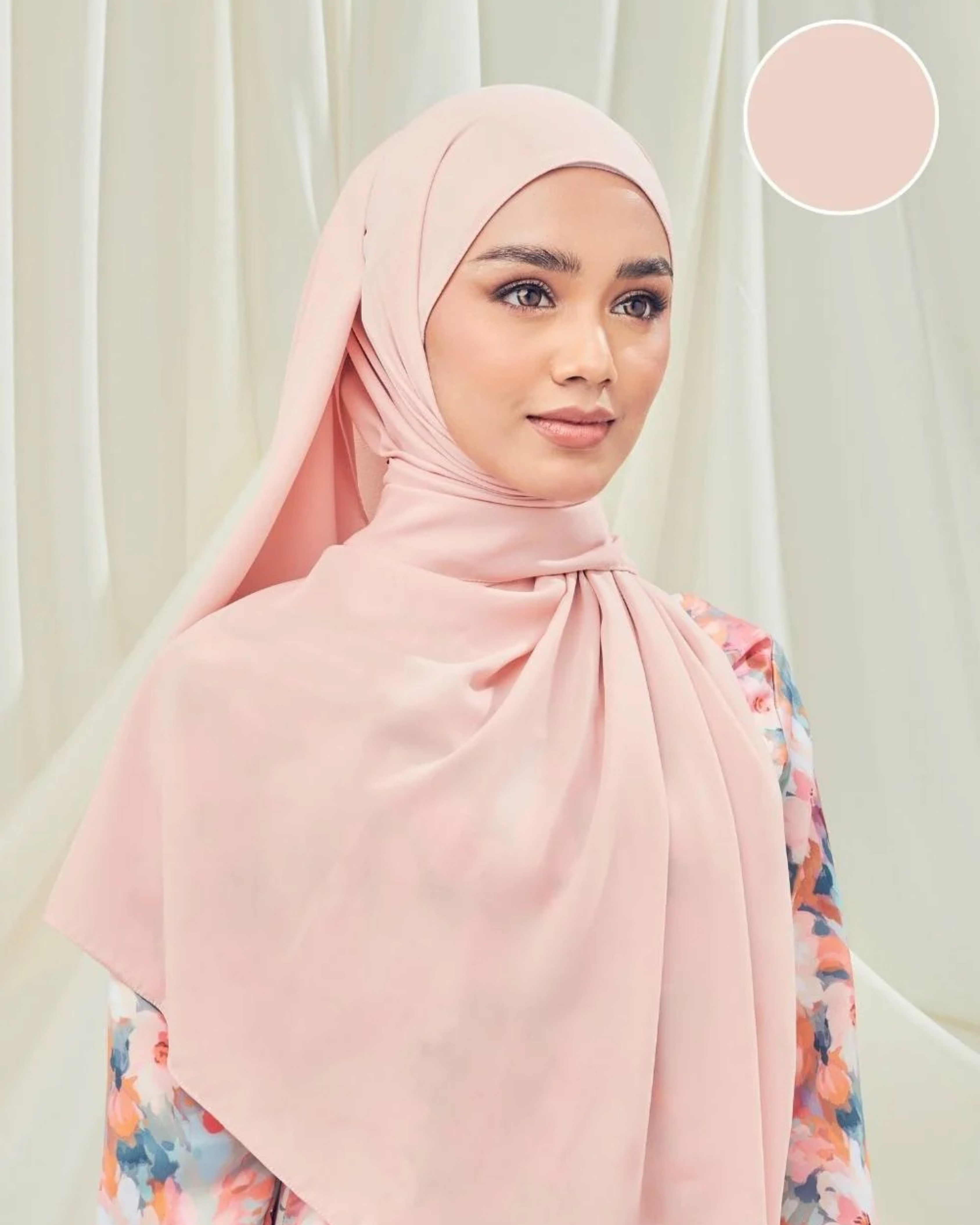 Petrascarves - Alyssa Basics Shawl (Blush Pink)