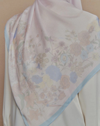 Petrascarves Blossom Raya Collection Shawl (Pastel Blue)