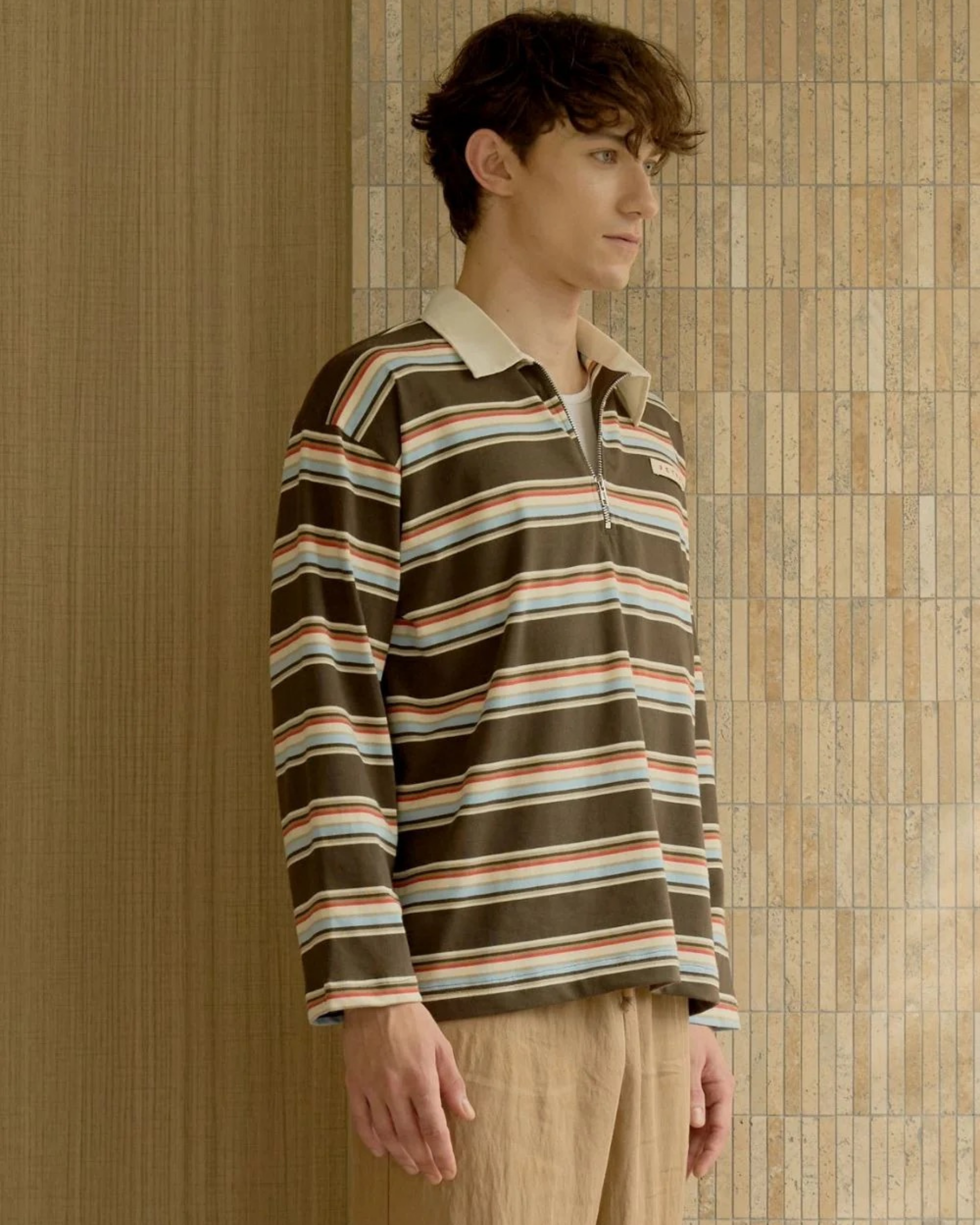 Le Polo Jean (Brown)