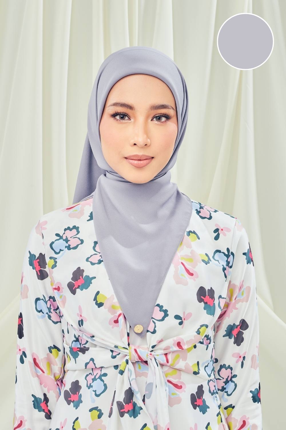 Petrascarves - Alyssa Basics Square (Dusty Grey)