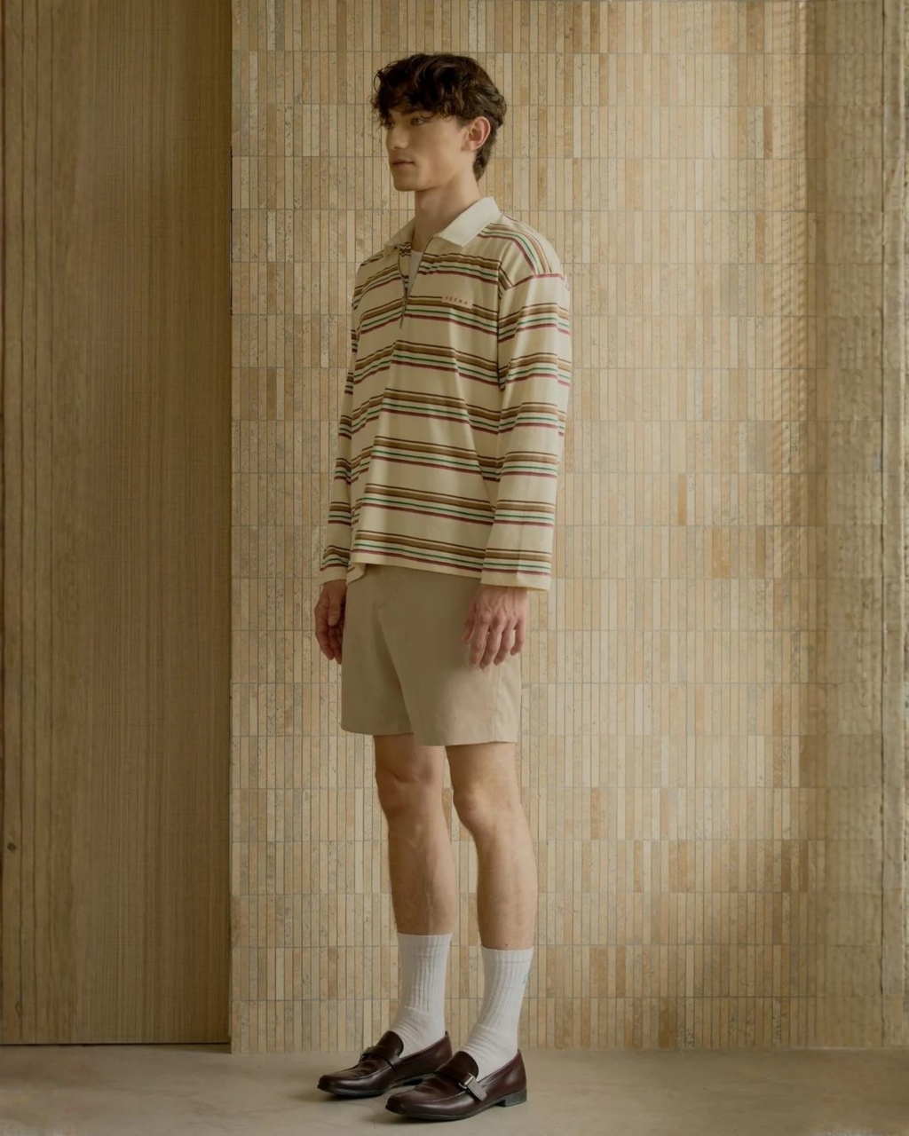 Le Polo Jean (Beige)