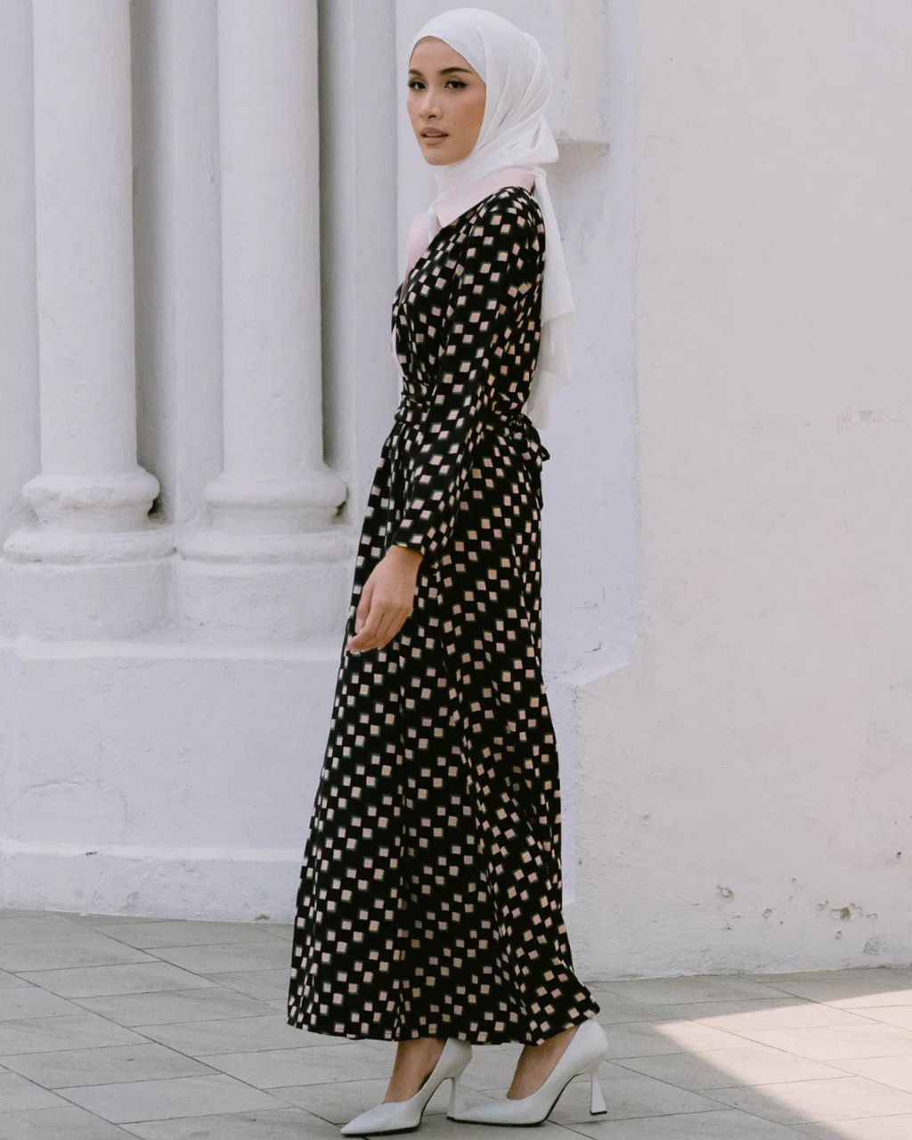 Ariel Wrap Maxi Dress
