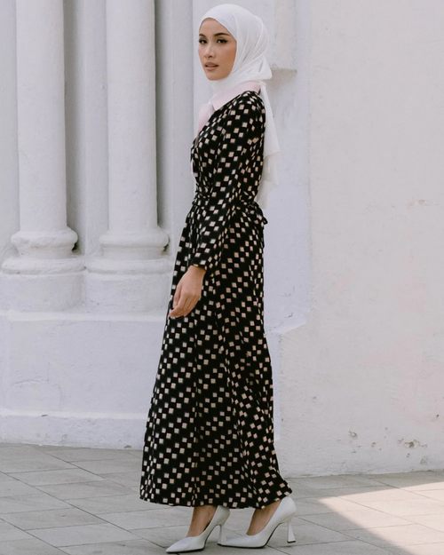 Ariel Wrap Maxi Dress