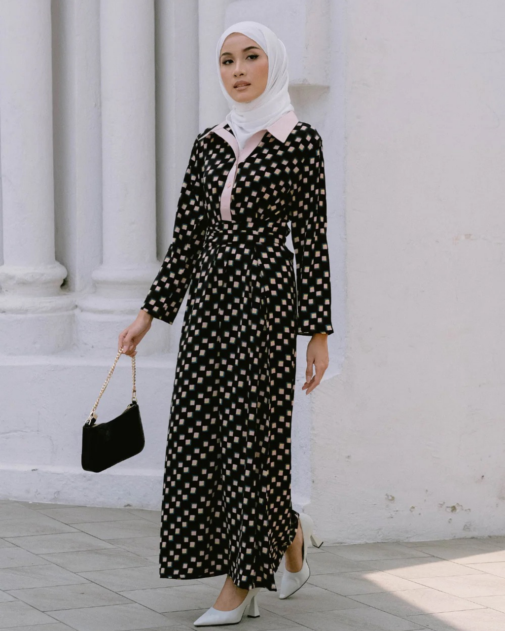 Ariel Wrap Maxi Dress