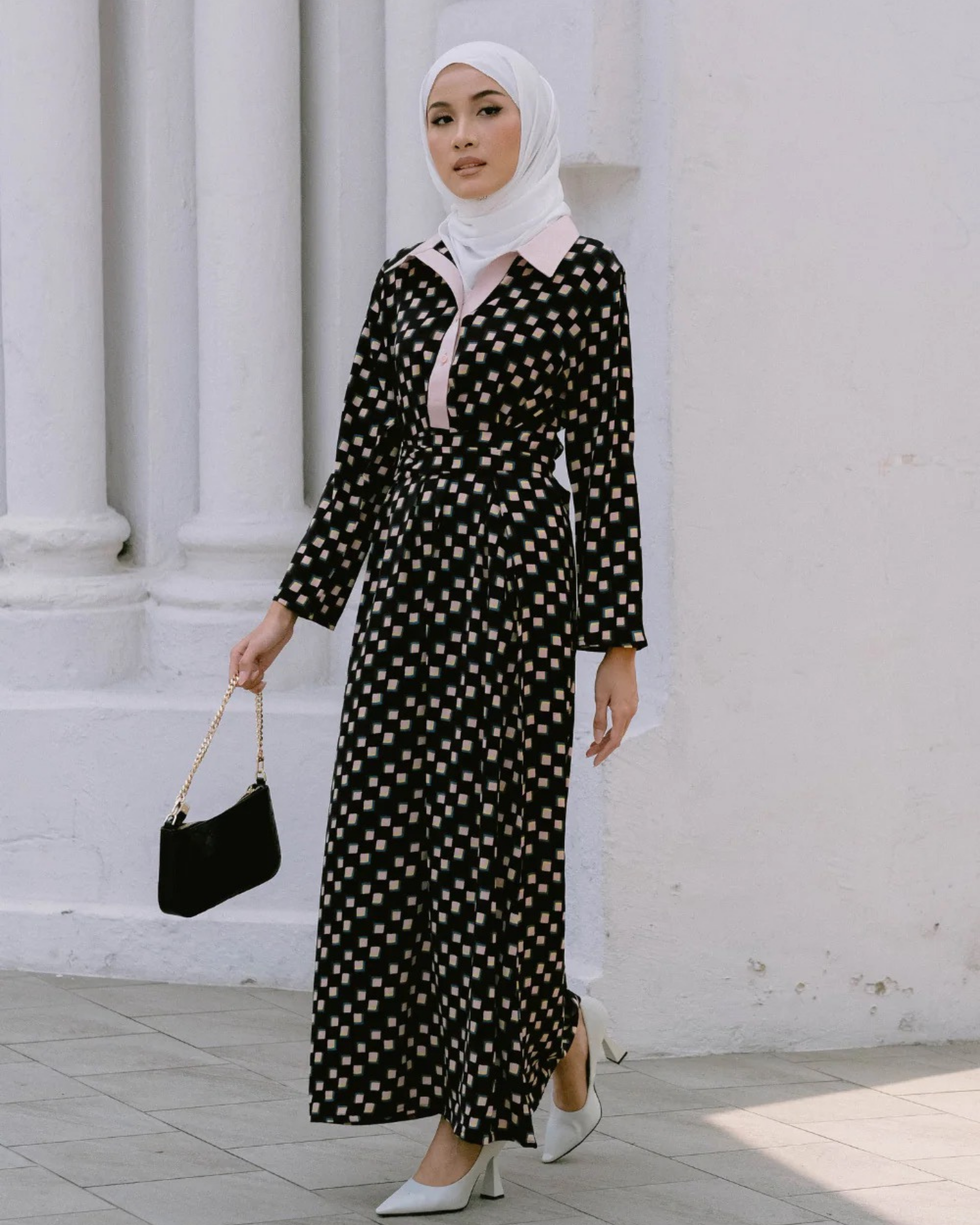 Ariel Wrap Maxi Dress