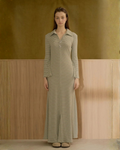 La Sera Dress (Blue Nude)
