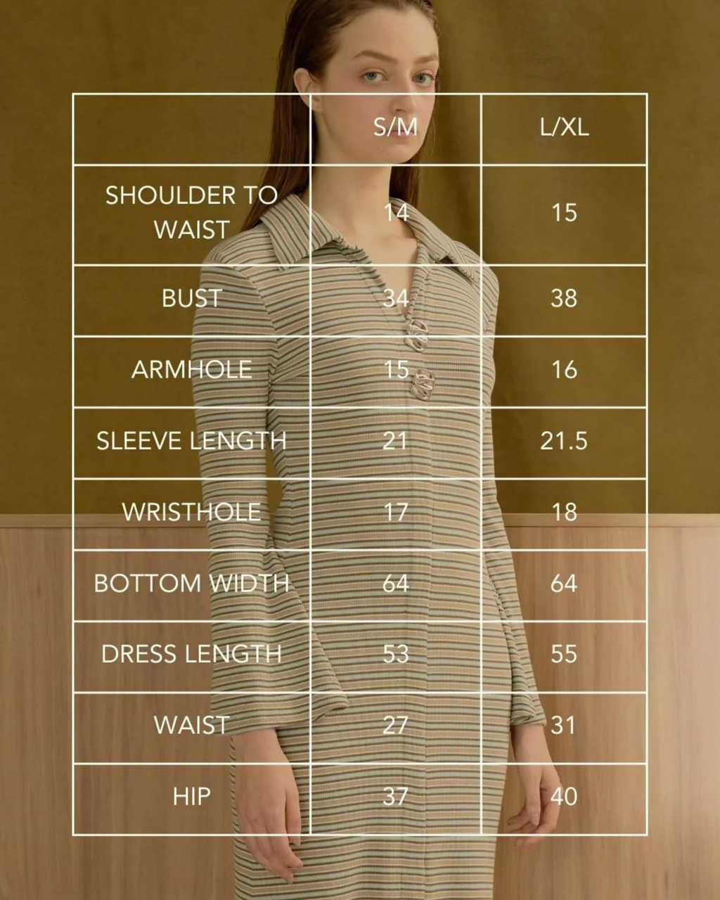 La Sera Dress (Blue Nude)