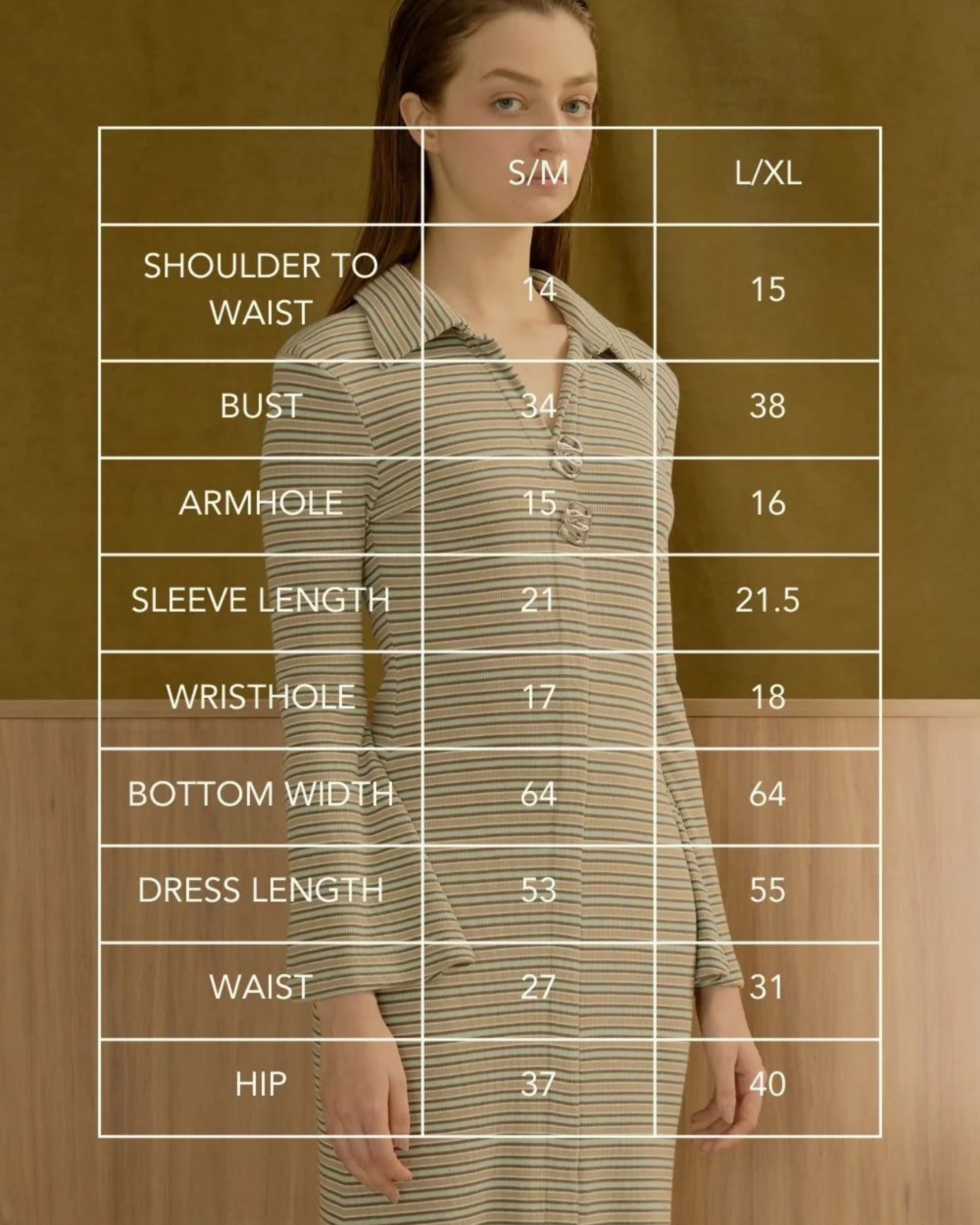 La Sera Dress (Blue Nude)