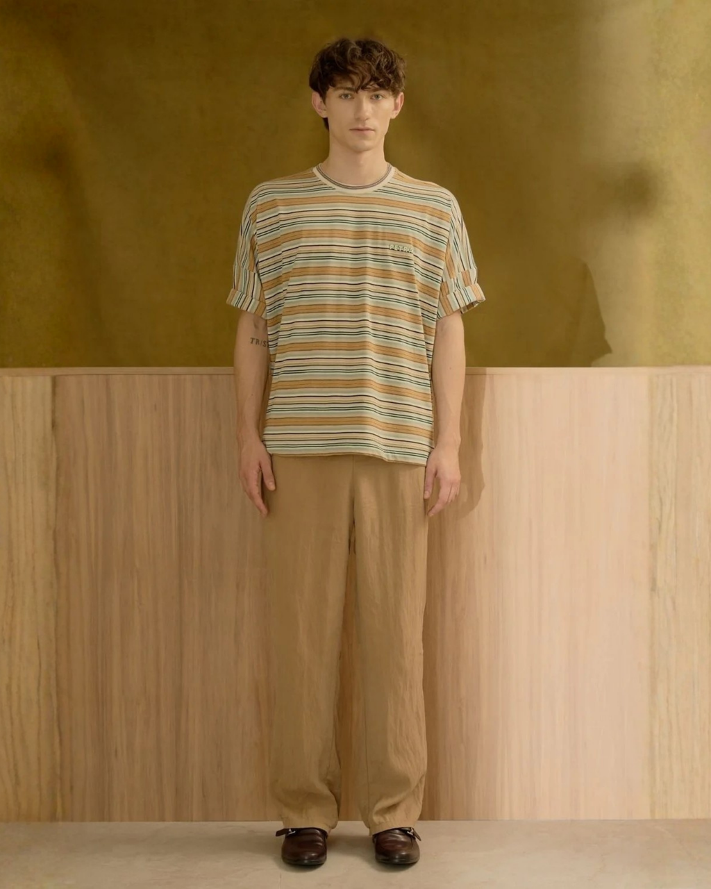 The Azur Tees (Beige)