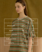 The Azur Tees (Green Brown)