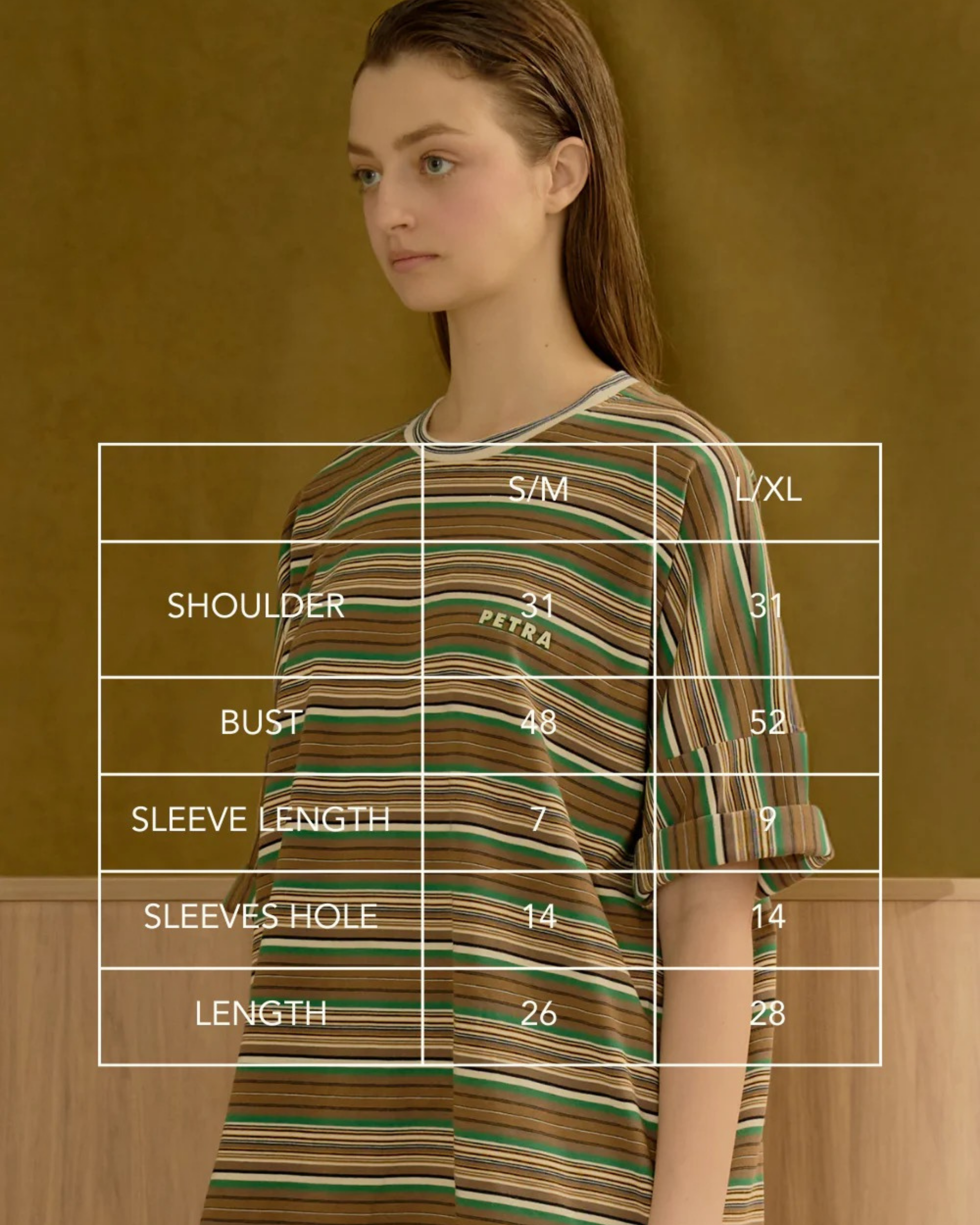 The Azur Tees (Beige)