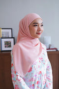 Petrascarves - Alyssa Basics Square (Salmon Pink)