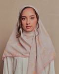 Petrascarves - Everbloome Collection Cotton Square (Ash Grey)
