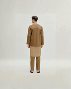 Abraham Baju Melayu Teluk Belanga - Oak Brown