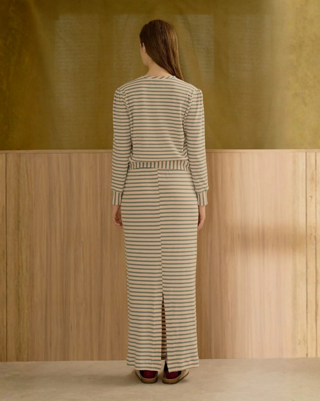 Netalia Cardigan And Skirt Set