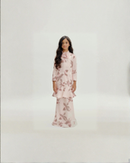 Mendela Ruffles Modern Kurung Kids