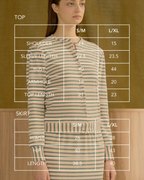Netalia Cardigan And Skirt Set