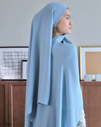 Petrascarves - Alyssa Basics Square (Powder Blue)