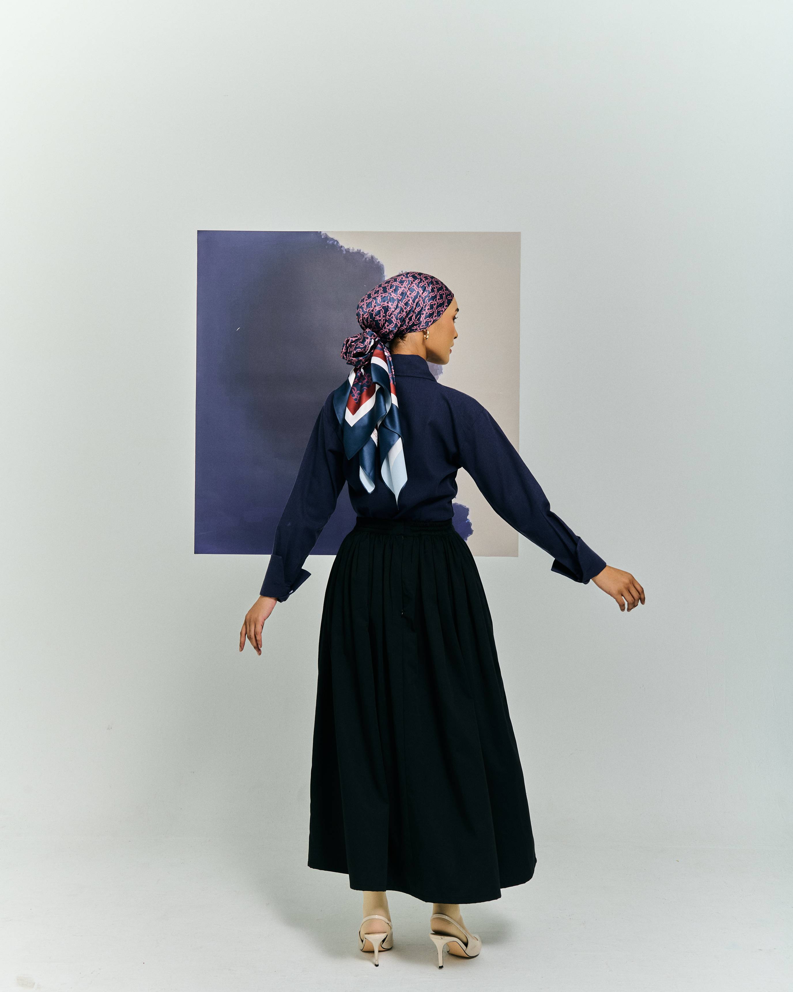 The Signature Monogram - Midnight Blue