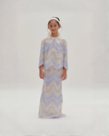 Ramona Cotton Lace Kurung Kedah Kids