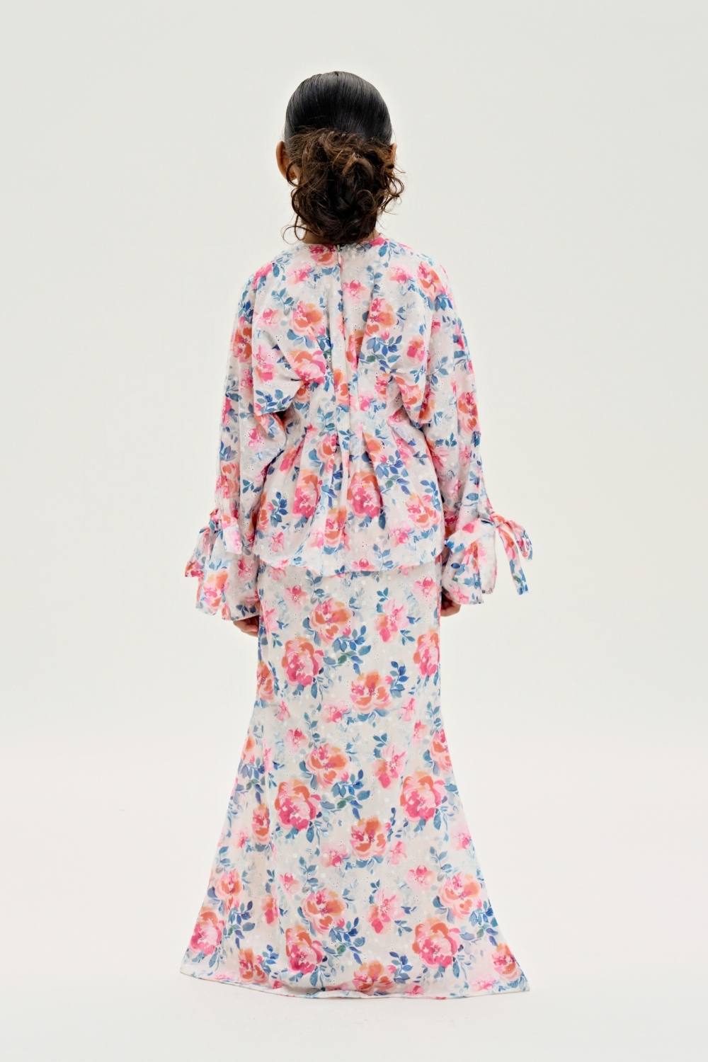 Eleanor Cotton Eyelet Mini Kurung Kids