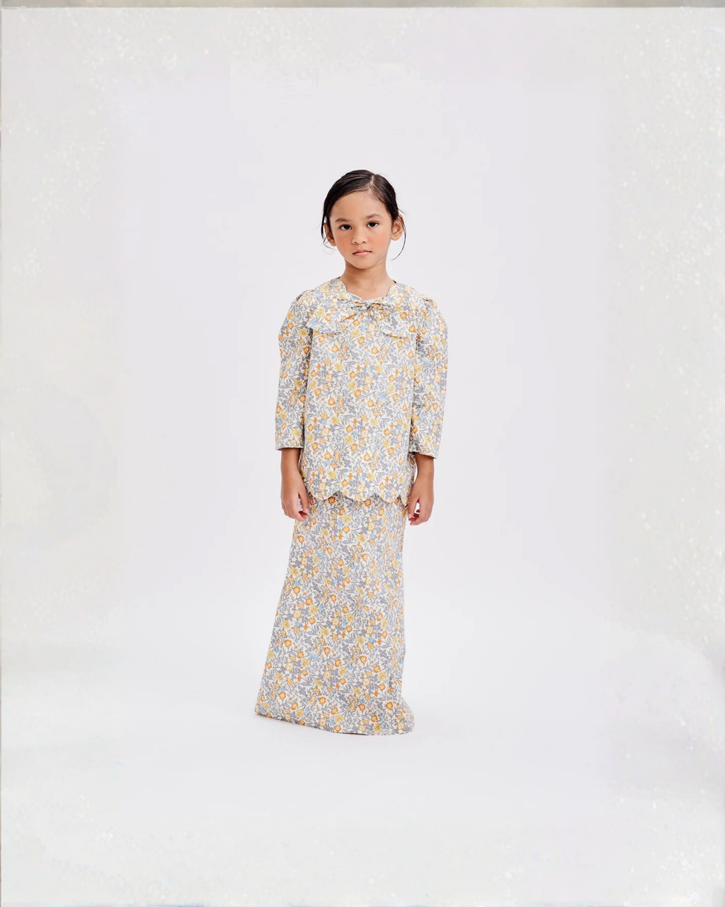 Carissa Scallop Kurung Kids