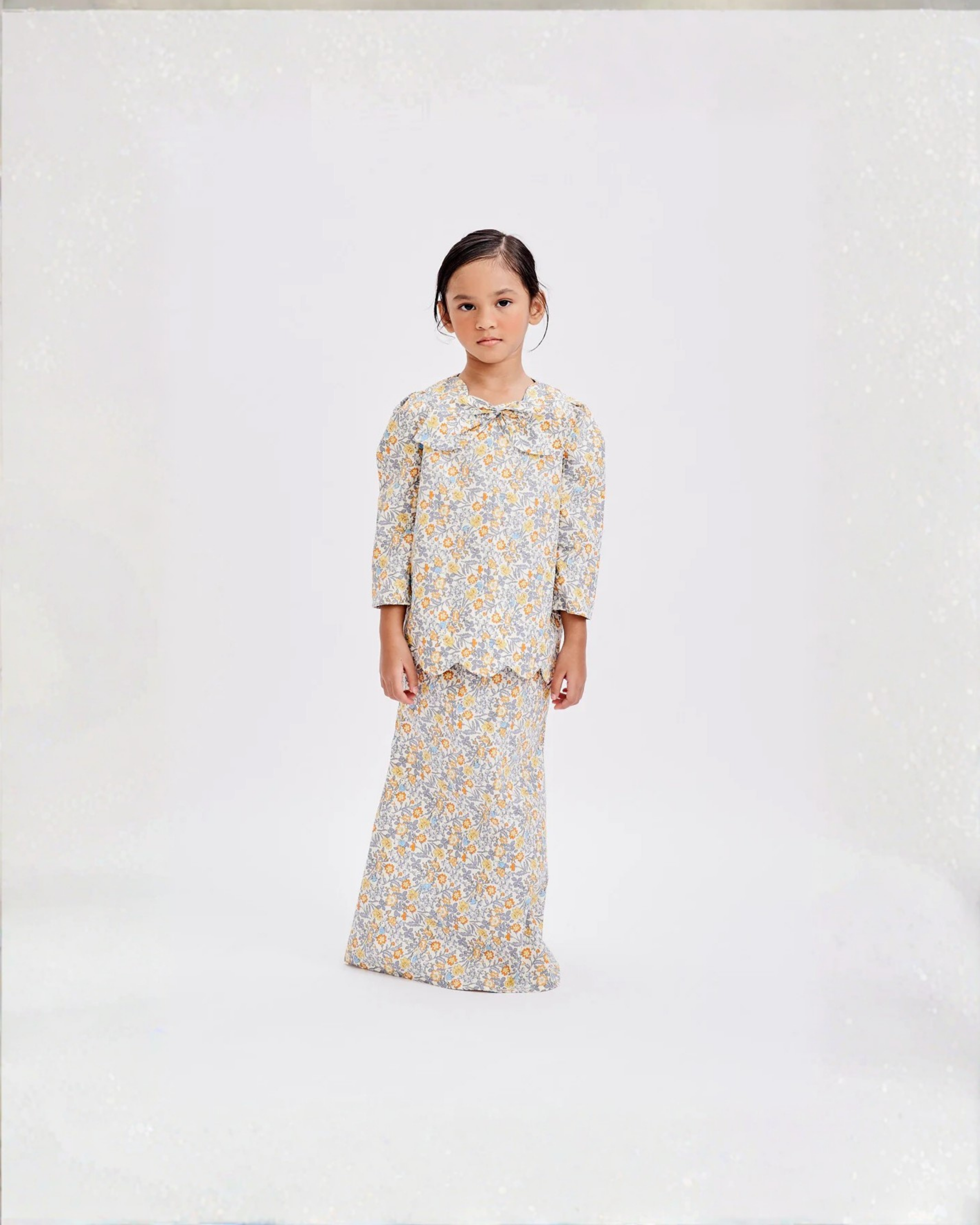 Carissa Scallop Kurung Kids
