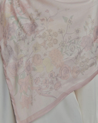 Petrascarves Blossom Raya Collection Shawl (Pinkish Nude)