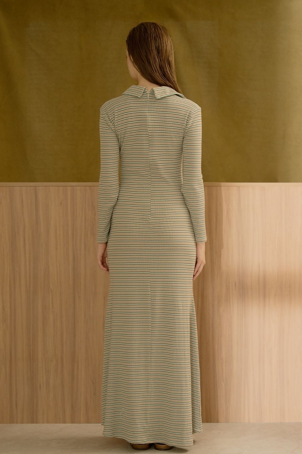 La Sera Dress (Blue Nude)