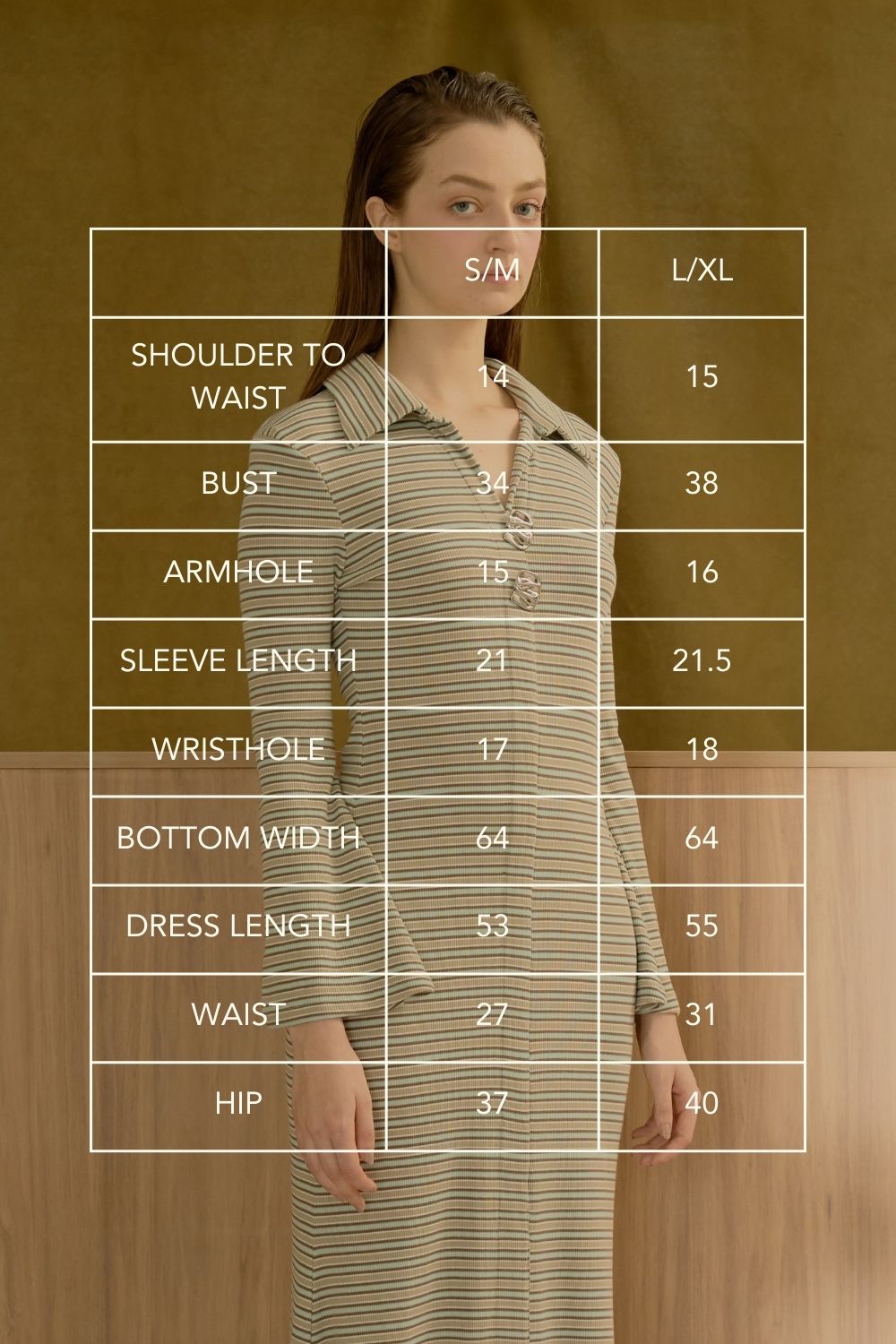 La Sera Dress (Blue Nude)