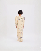 Hailey Kurung In Soft Yellow (Kids)