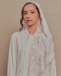 Petrascarves Blossom Raya Collection Square (Pinkish Nude)