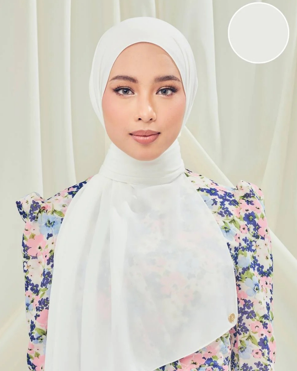 Petrascarves - Alyssa Basics Shawl (Pearly White)