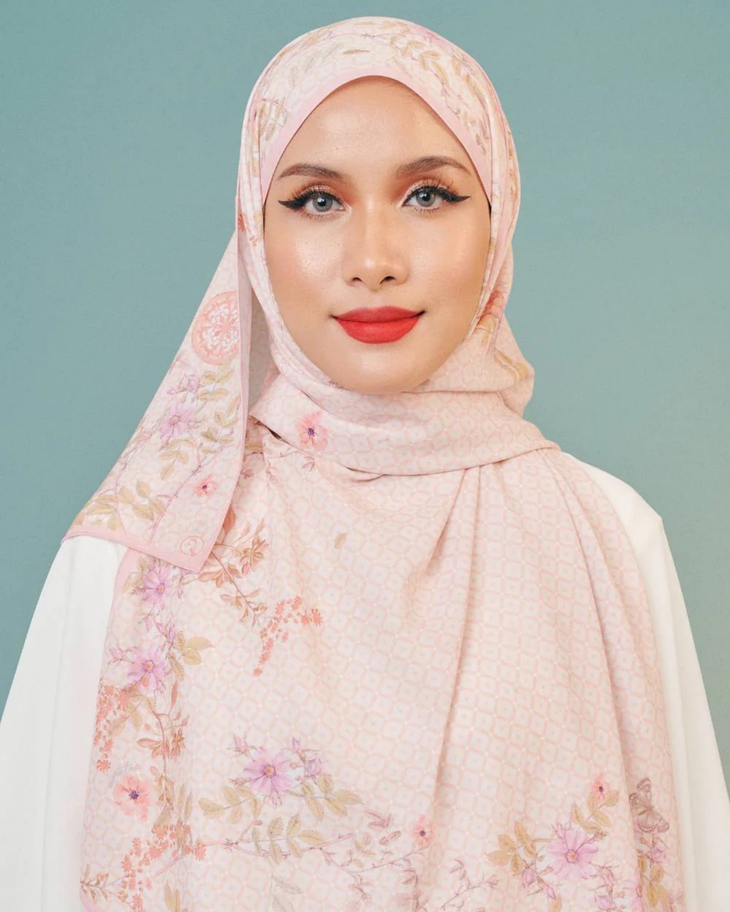 Petrascarves Oriental Collection Shawl (Mandarin Orange)