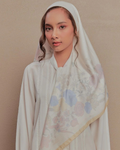 Petrascarves Blossom Raya Collection Square (Pastel Yellow)