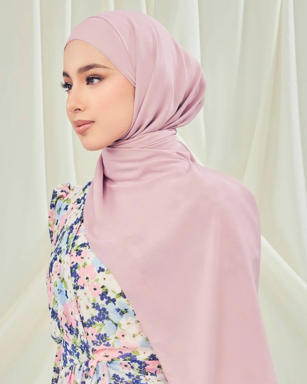Petrascarves - Alyssa Basics Shawl (Dusty Rose)