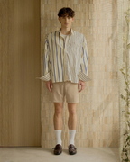 Le Chemise Raye (Cream Blue)
