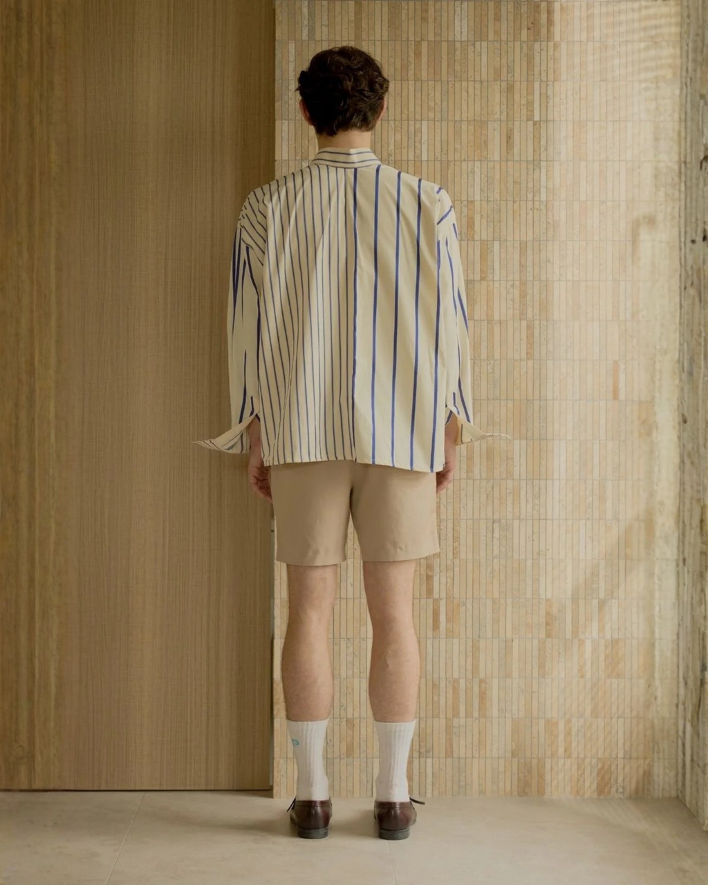 Le Chemise Raye (Cream Blue)