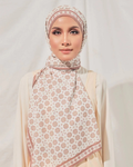 Petrascarves X Syfqhakmr Collection Shawl - Nude & Brown