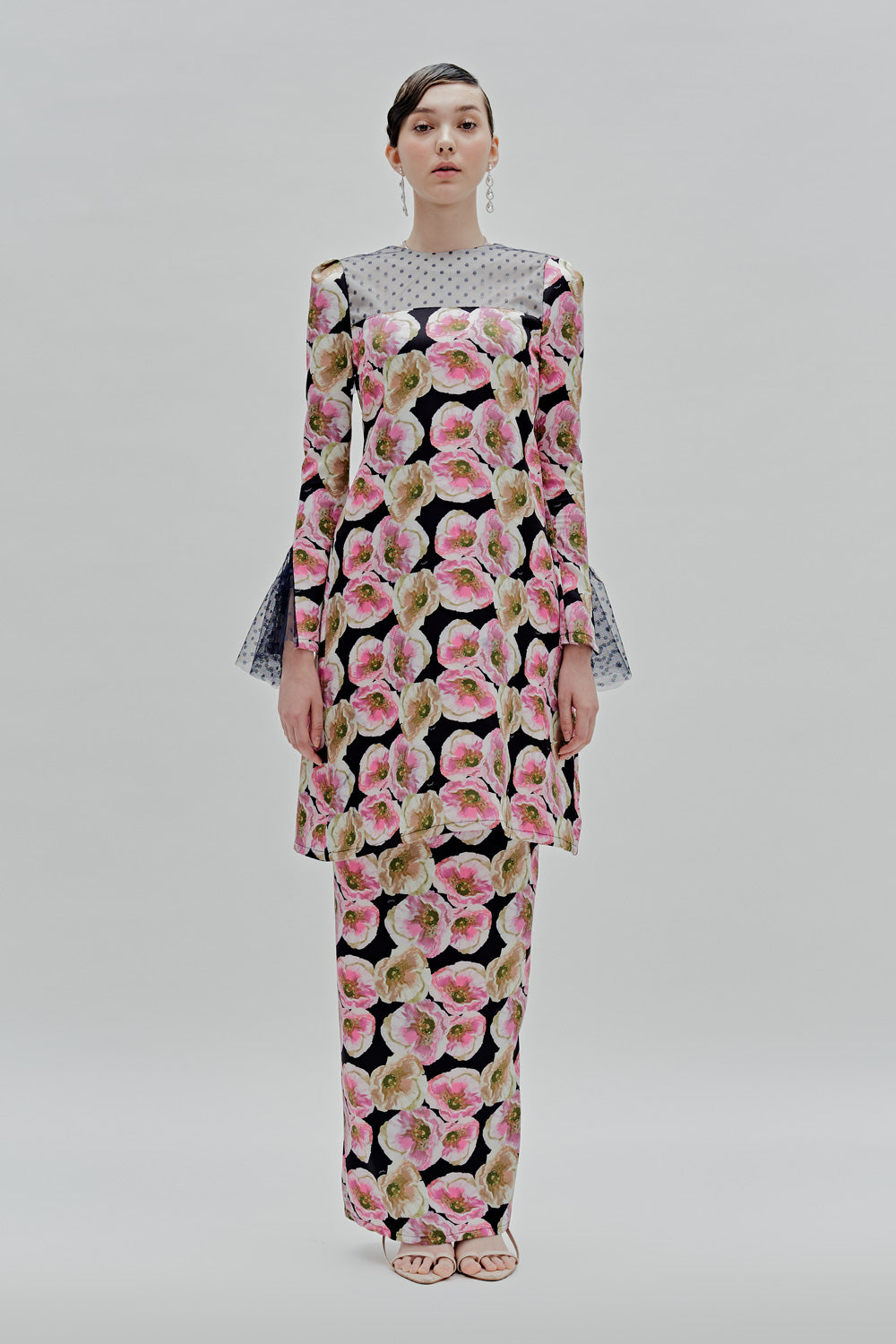 Aubrina Tulle Kurung Pahang