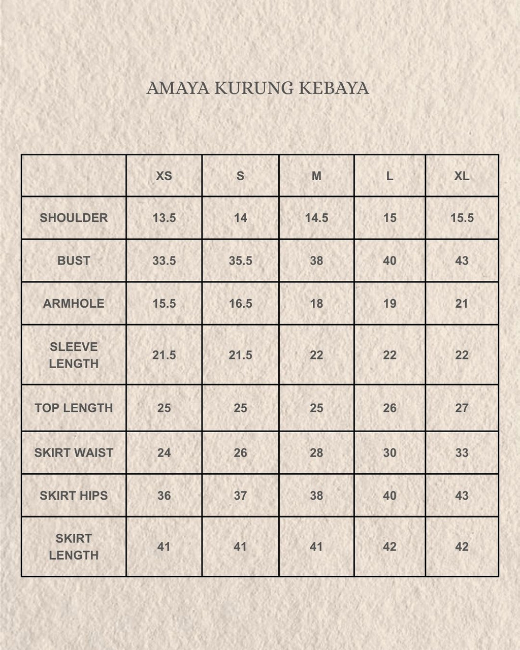 Amaya Kurung Kebaya