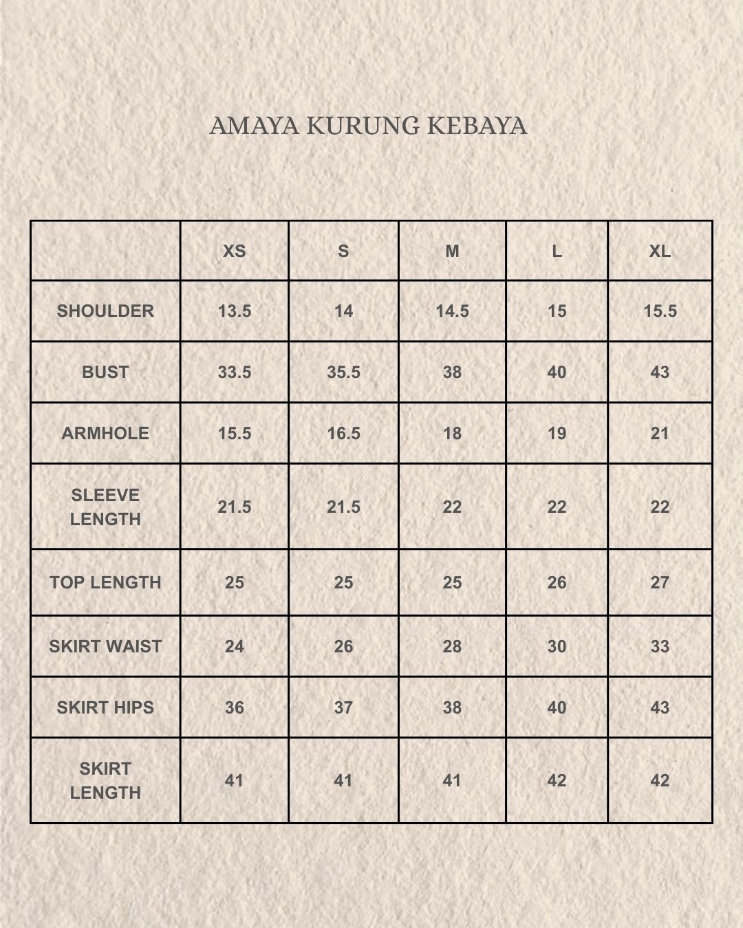 Amaya Kurung Kebaya