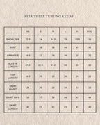 Aria Tulle Kurung Kedah