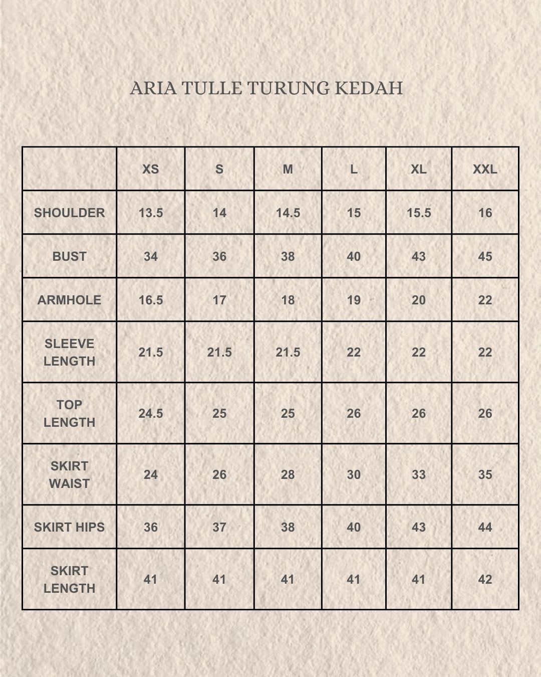 Aria Tulle Kurung Kedah